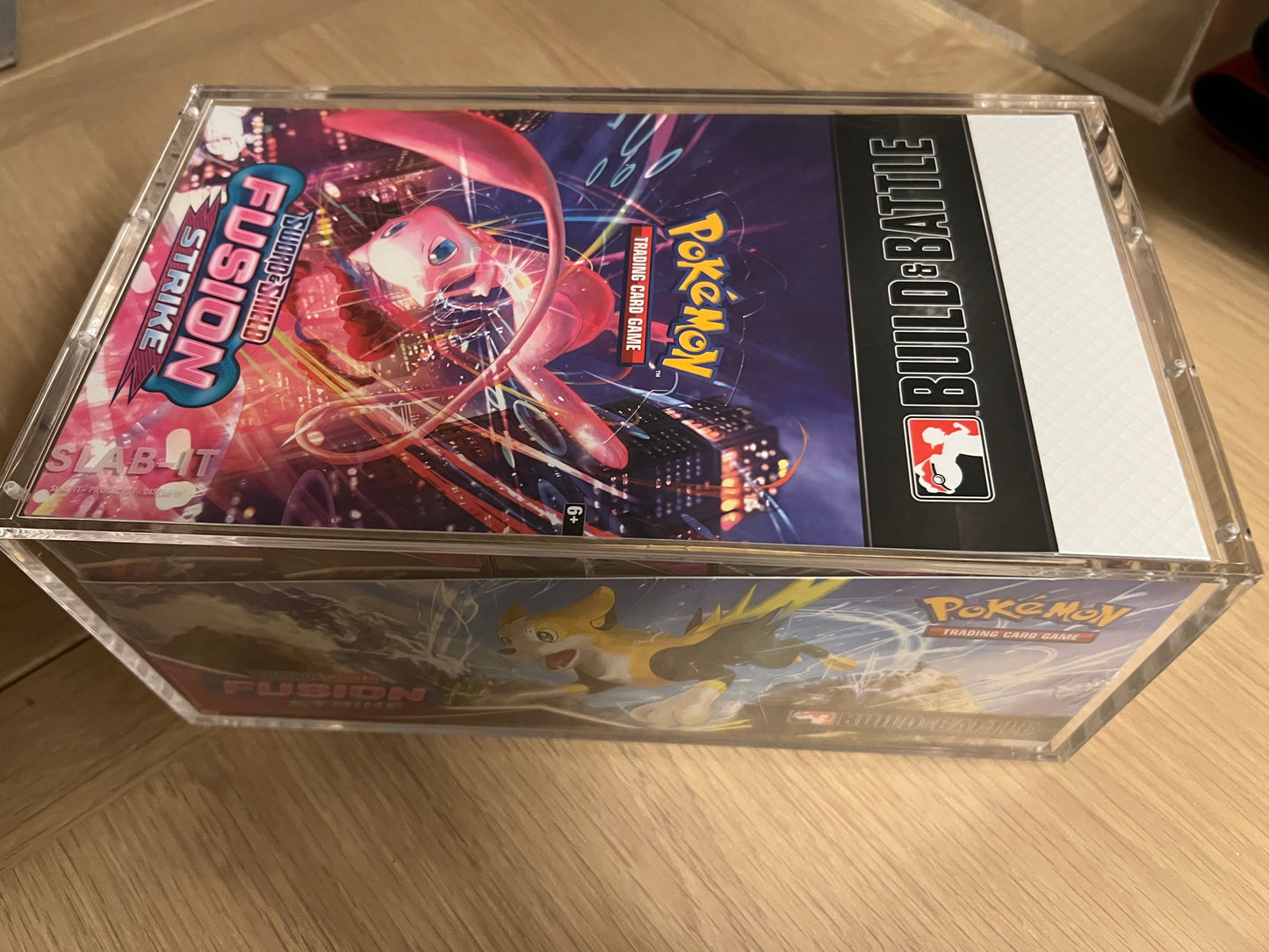 3) Slab-It Acrylic Case - Booster Bundle Case & Build And Battle Case