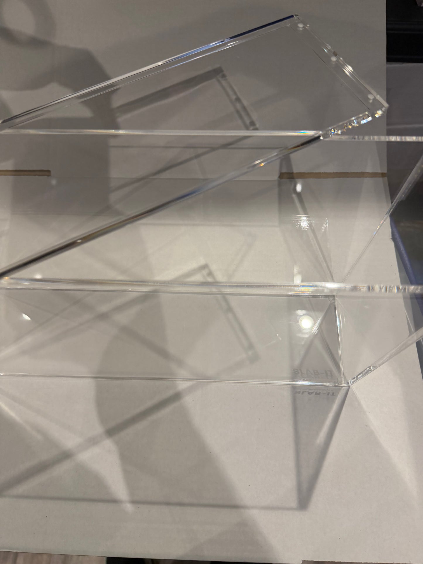 5) Slab-It Acrylic Case - Ultra Premium collection box - UPC