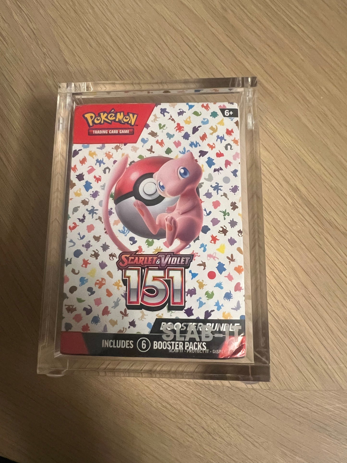 4) Slab-It Acrylic Case - Booster Bundle & Build Battle Box