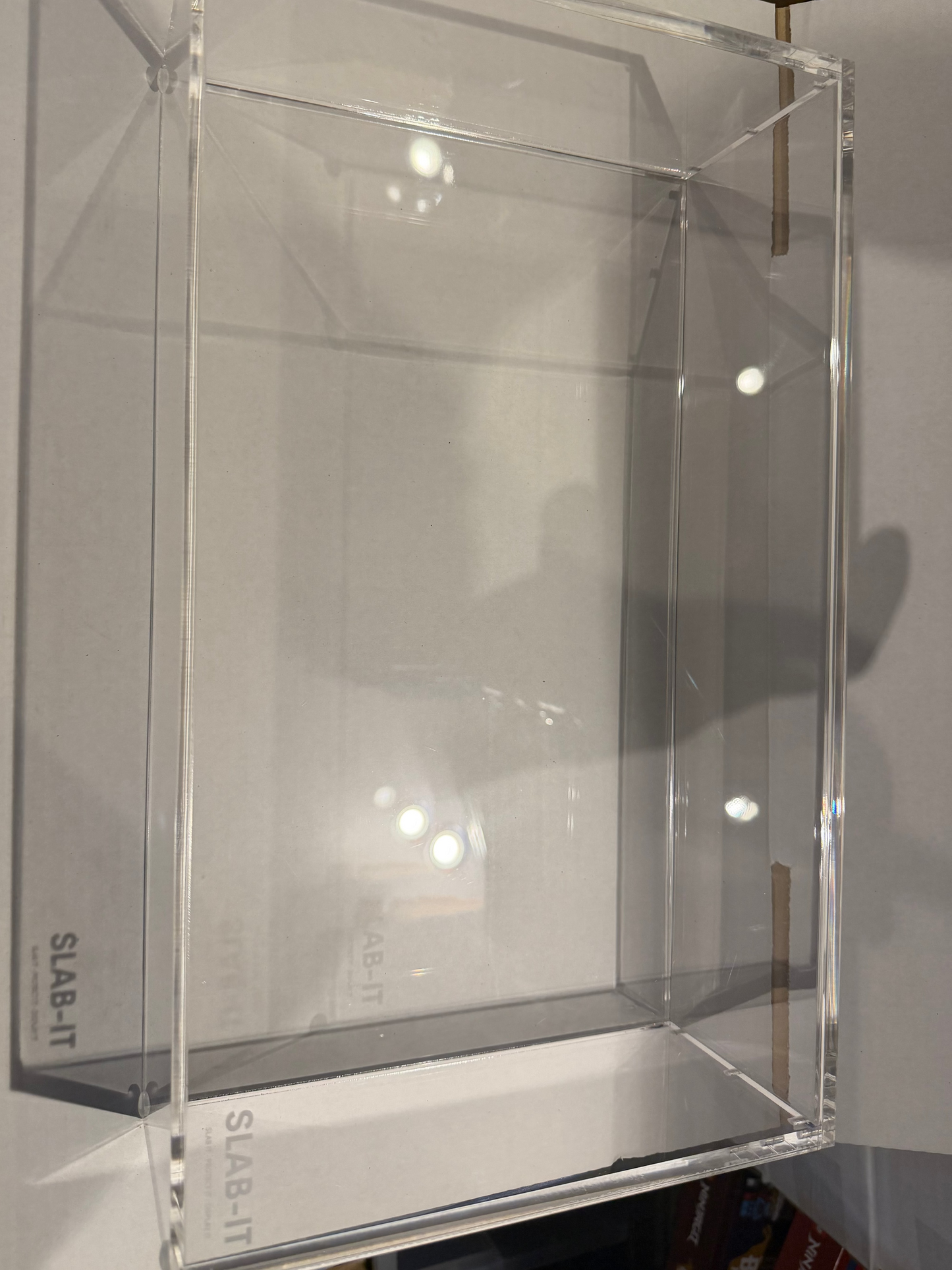 5) Slab-It Acrylic Case - Ultra Premium collection box - UPC